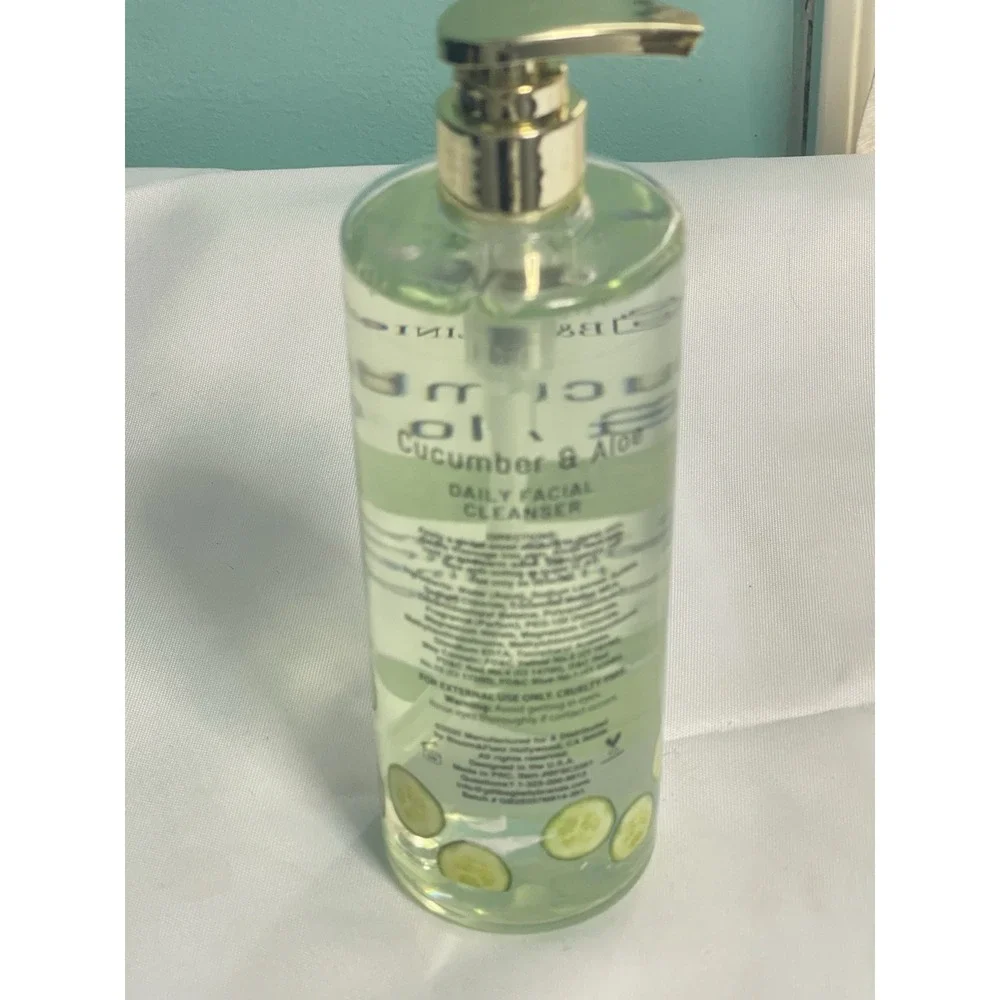 Cucumber & Aloe Daily Facial Cleanser‎ 16.9 fl oz New